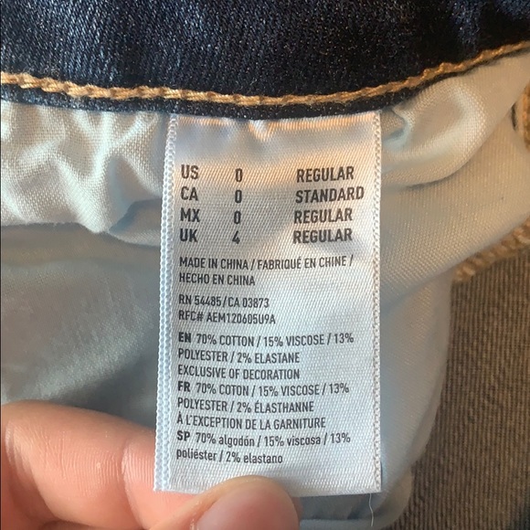 dark blue jeans - Picture 6 of 6